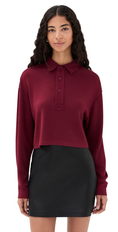 LE BOP Hayley Polo Merlot