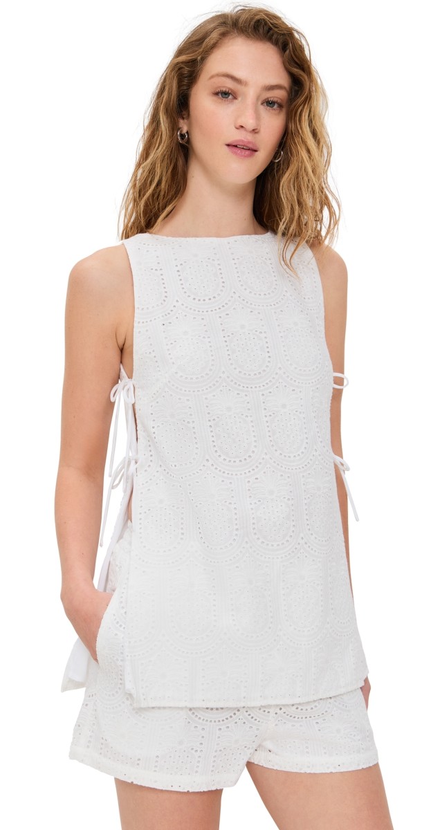 Seven Wonders Arabella Top White