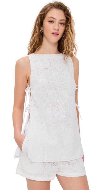 Seven Wonders Arabella Top White