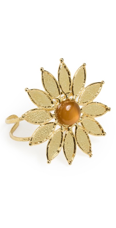 Sylvia Toledano Sunflower Cuff Yellow