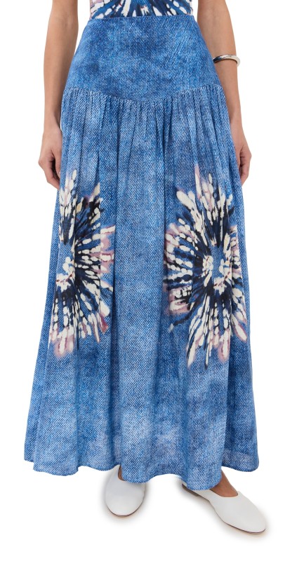Silvia Tcherassi Abla Skirt Aciano Flower