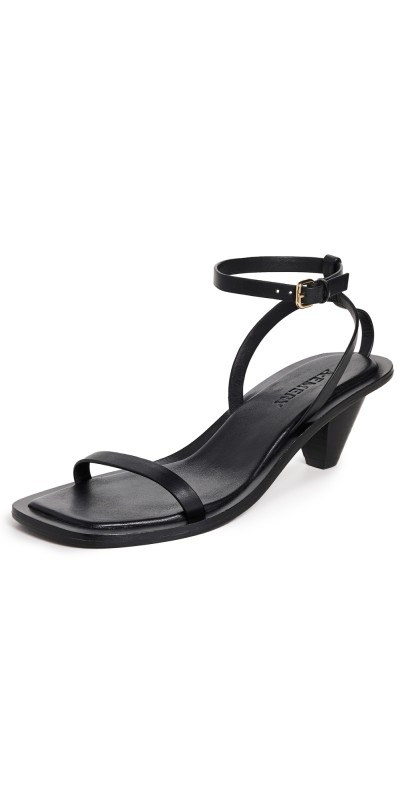 A. EMERY Irving Heeled Sandals Black