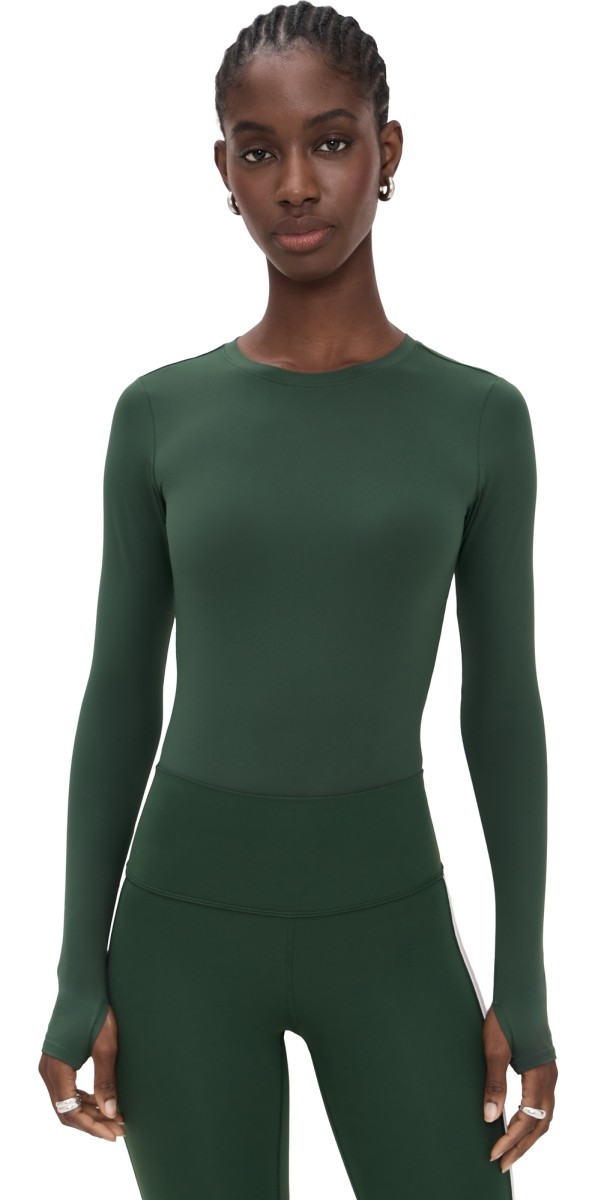 Splits59 Airweight Lite Waist Length Tee Military