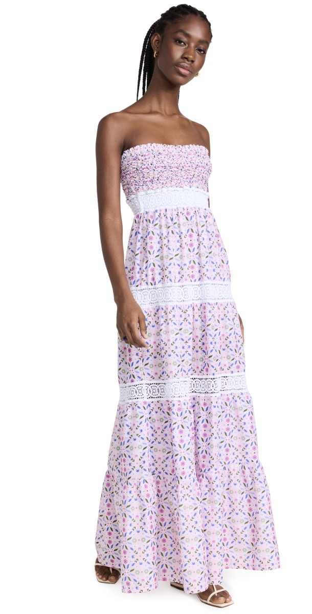 Temptation Positano Amalfi Dress Flower Pink