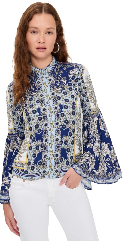 alice + olivia Willa Fitted Top Forevermore