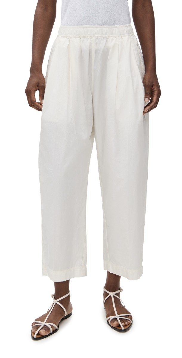 Apiece Apart Spa Pleat Pants Cream