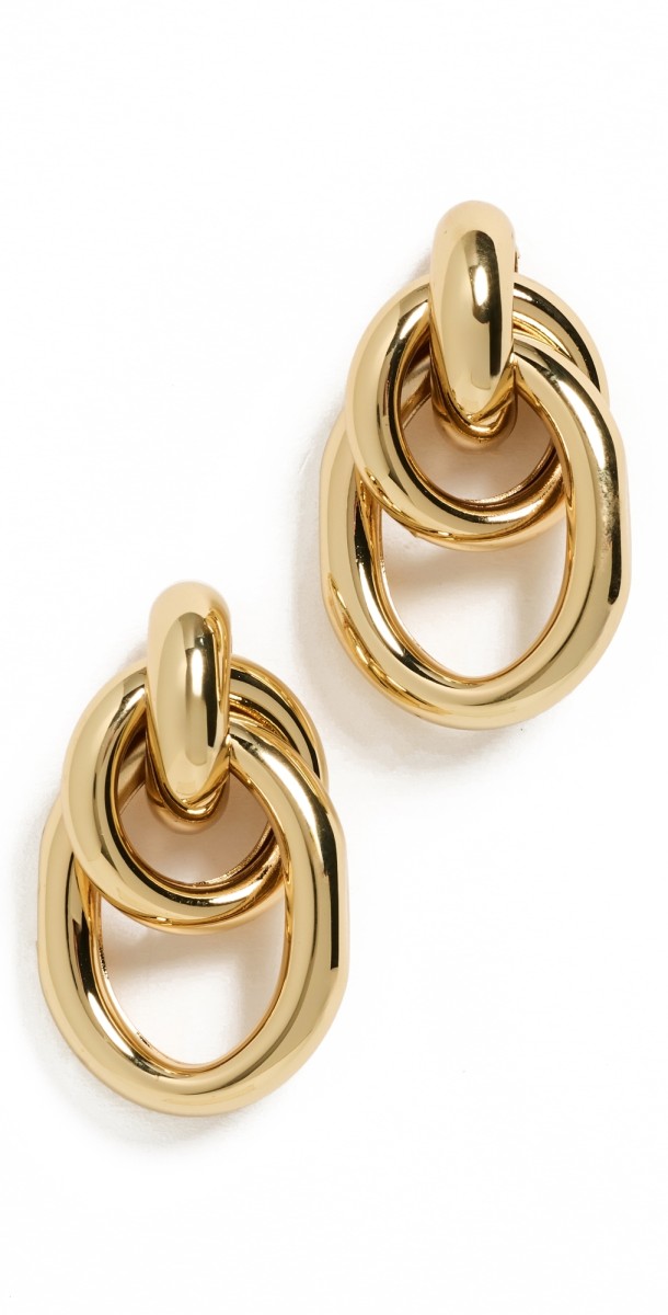 Martha Calvo Ami Earrings Gold