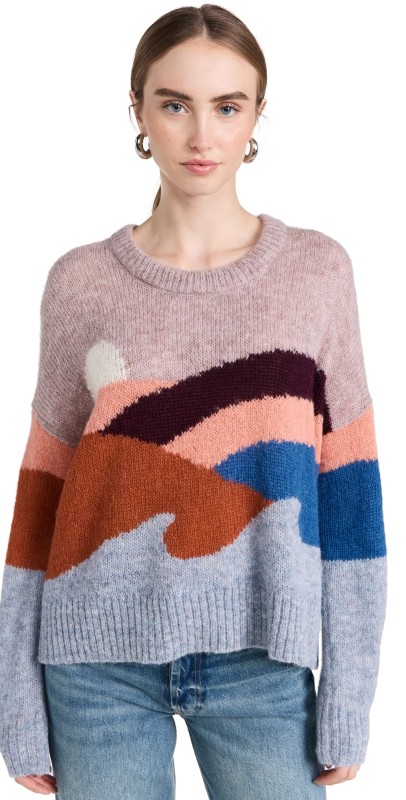 Faherty Emerald Bay Crew Sweater Emerald Bay
