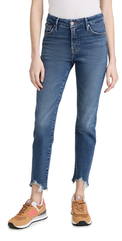 Good American Good Legs Cigarette Jeans Blue842