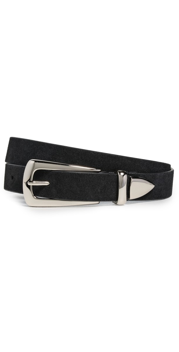 Favorite Daughter The Suede Statement Belt Chocolate/Gold