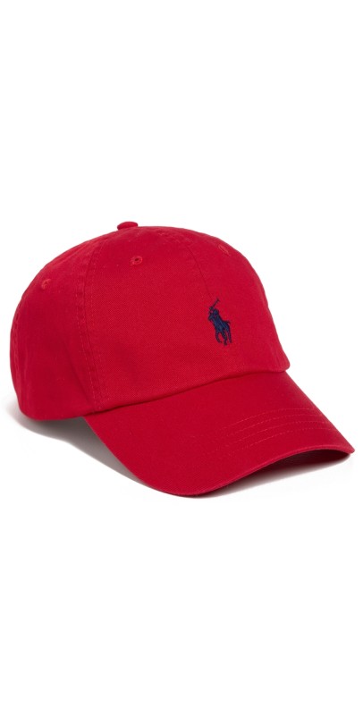 Polo Ralph Lauren Twill Classic Sport Cap Red