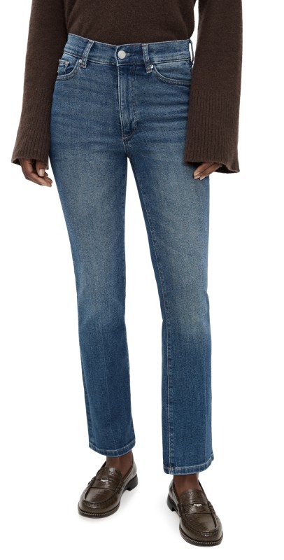 DL1961 Halle Straight High Rise Instasculpt Jeans Oceanside (DL Ultimate)