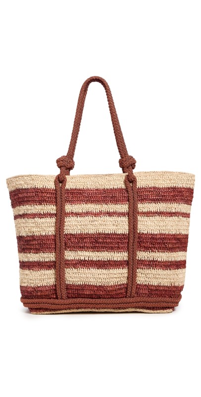 Vanessa Bruno Cabas Large Tote Terracota