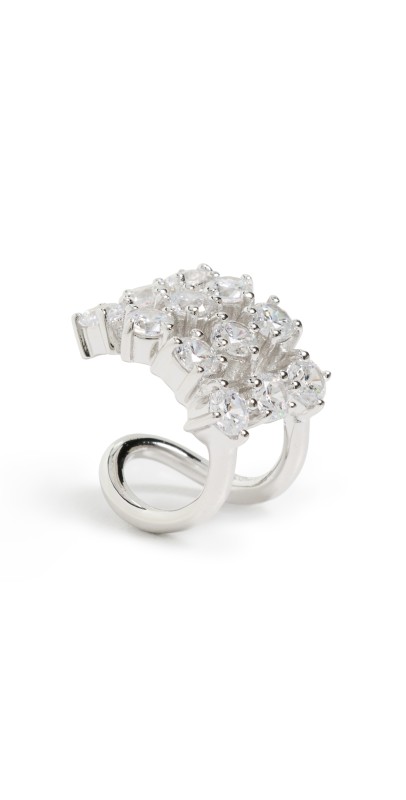 Completedworks Juggernaut Ear Cuff Rhodium Plated