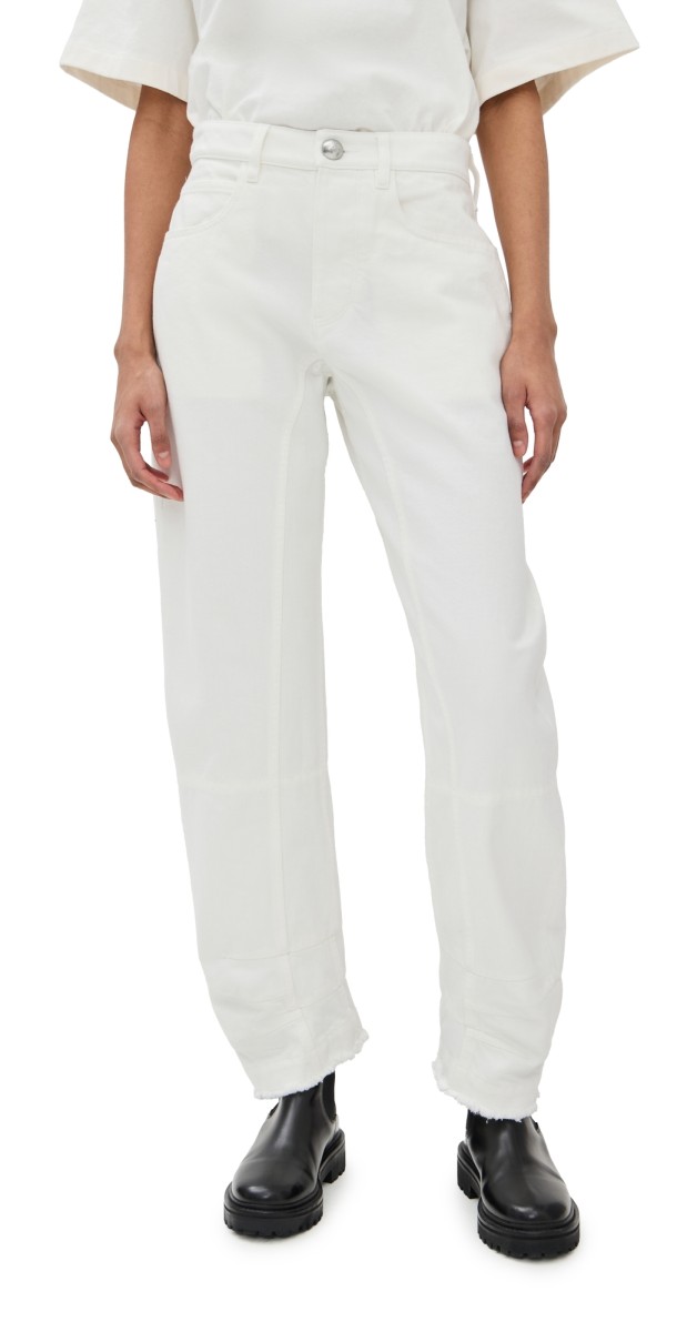 Jil Sander Barrel Jeans Porcelain