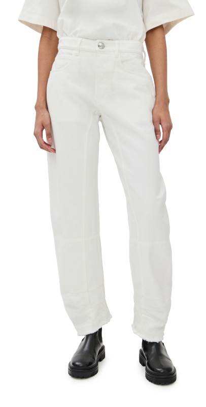 Jil Sander Barrel Jeans Porcelain