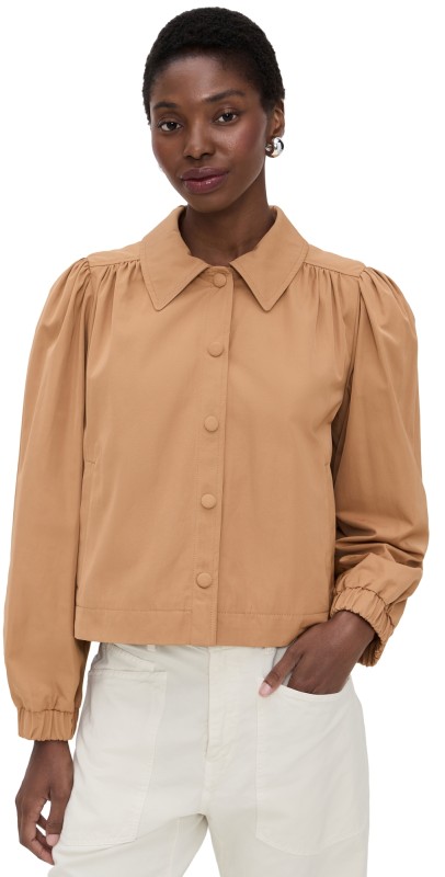 ba & sh Coat Icon Camel