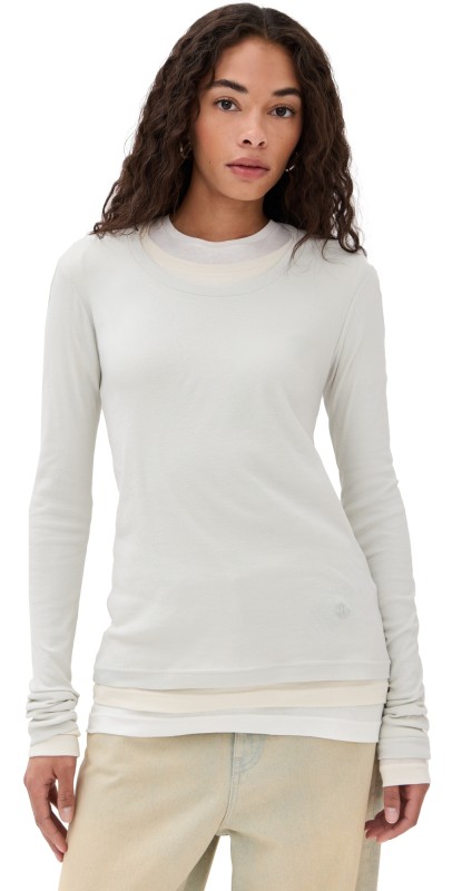 Jil Sander 3 Layers Long Sleeves T-Shirt Polar