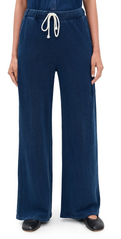 Z Supply Hunter Knit Denim Pants Indigo