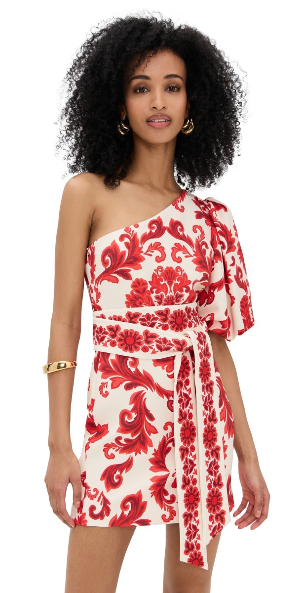 Cara Cara Lucia Mini Dress Fiore Red