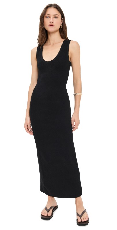 SIR. Chiara Scoop Neck Dress Black