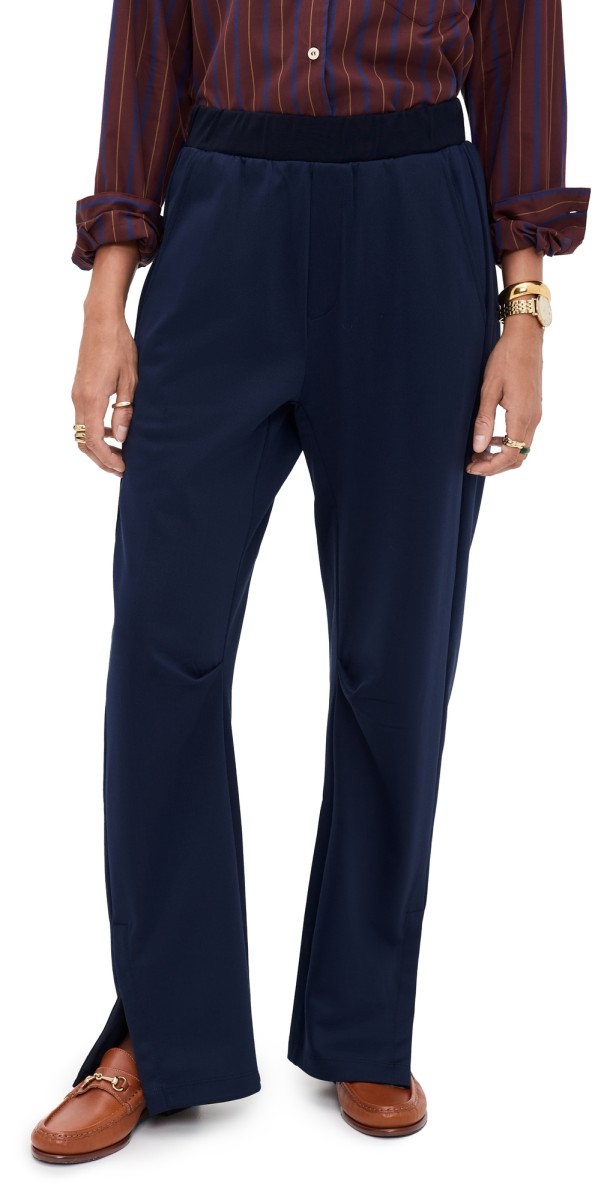 Jamie Haller The Track Snap Pants Deep Navy