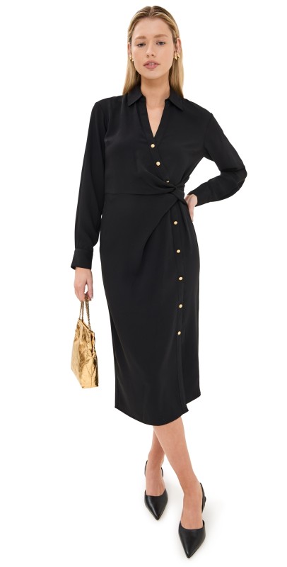 Veronica Beard Wright Dress Black