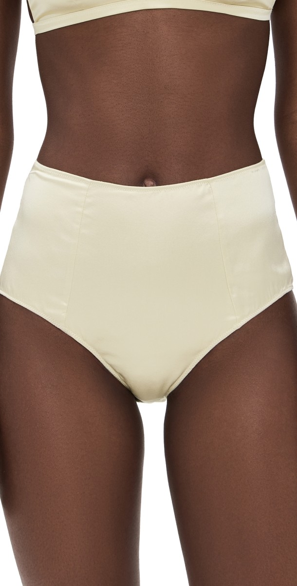 Kiki De Montparnasse Tous Les Jours High Waist Panties Beurre