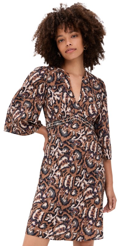ba & sh Onia Dress Ocre