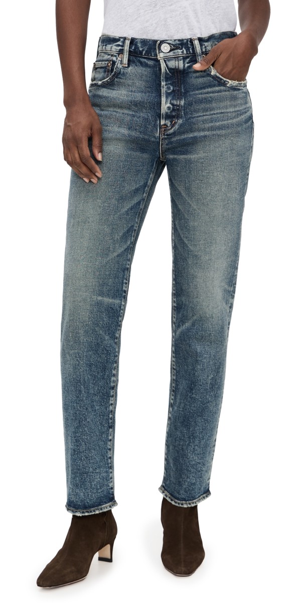 MOUSSY VINTAGE Moussy Vintage Fellsmere Straight Jeans Dark Blue