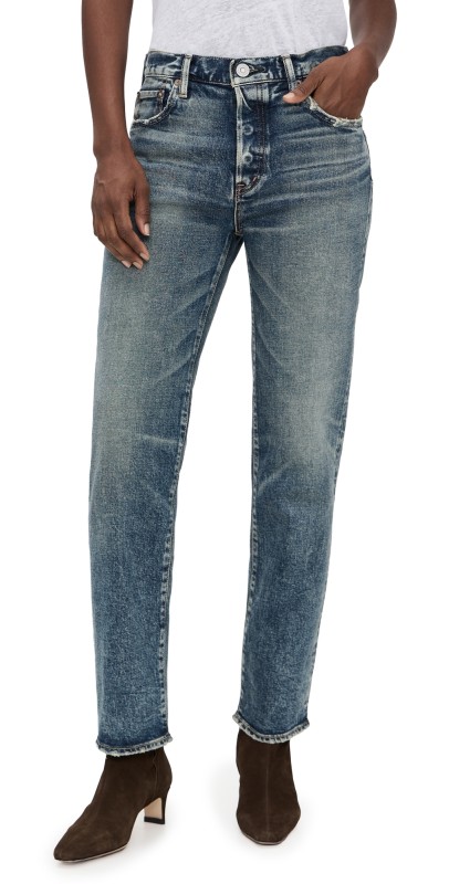 MOUSSY VINTAGE Moussy Vintage Fellsmere Straight Jeans Dark Blue