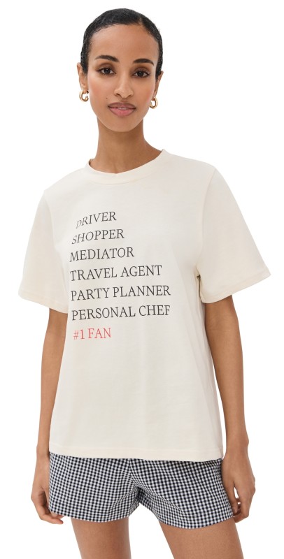 LE BOP Caregiver Tee Ecru