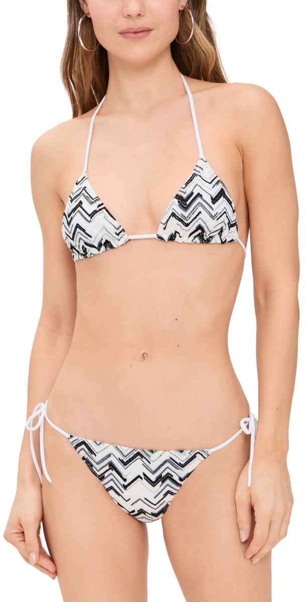Missoni Bikini Set Black/White