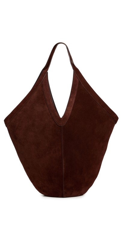 Mansur Gavriel Soft Medium Hobo Bag Chocolat