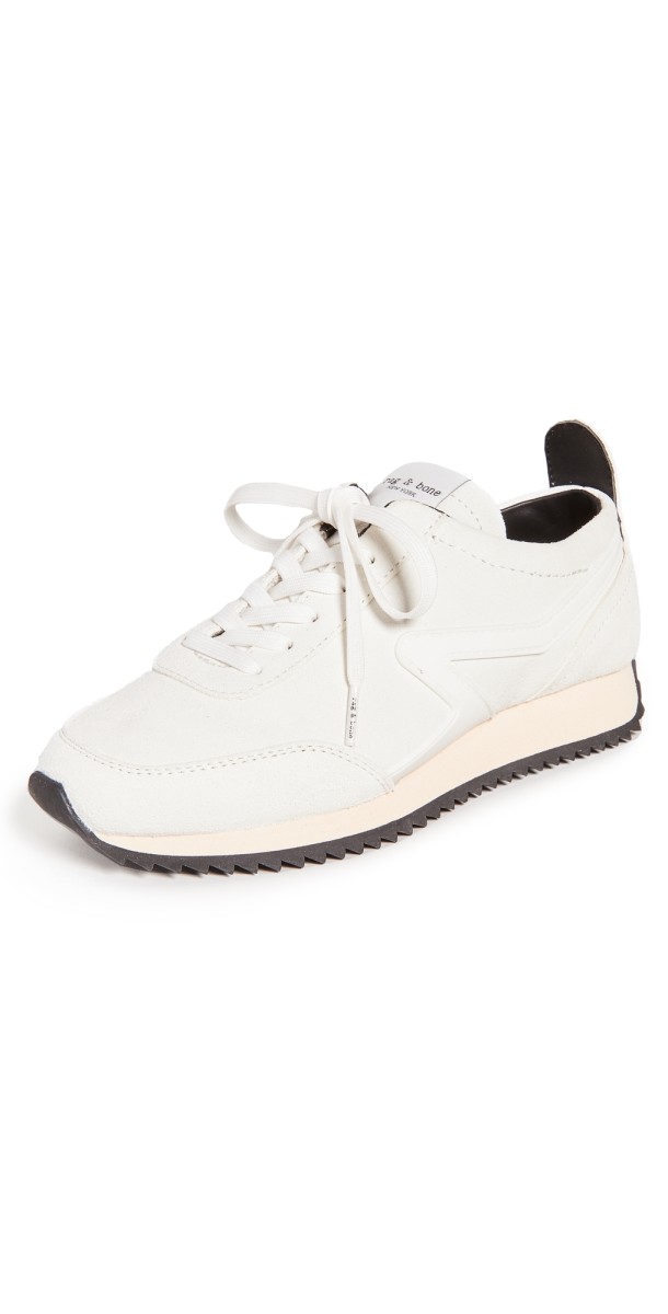 rag & bone Retro Runner Sneakers Antique White