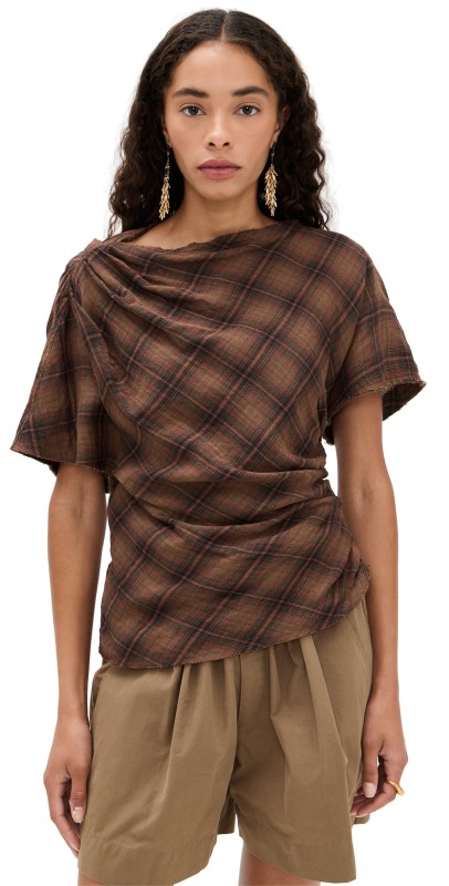 Isabel Marant Étoile Neyela Top Dark Bronze