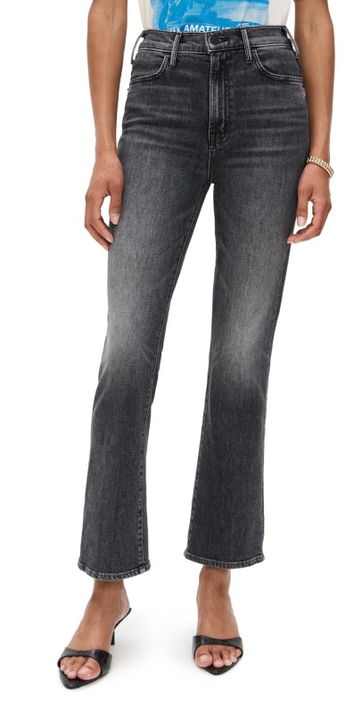 MOTHER The Hustler Flood Jeans Under the Bleachers