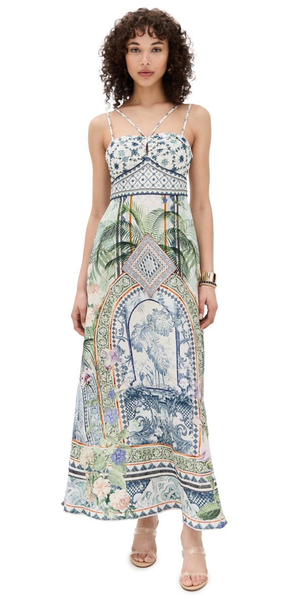 Camilla Strap Detail Dress Jardim Party