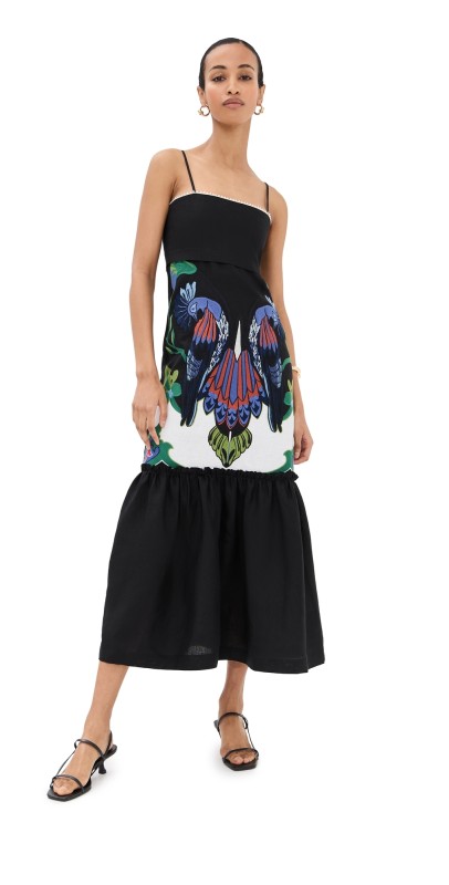Lug Von Siga Talia Dress Black/Coral