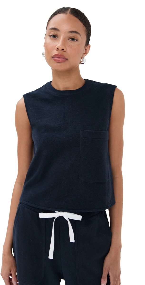 TWP Short Muscle Tank Midnight