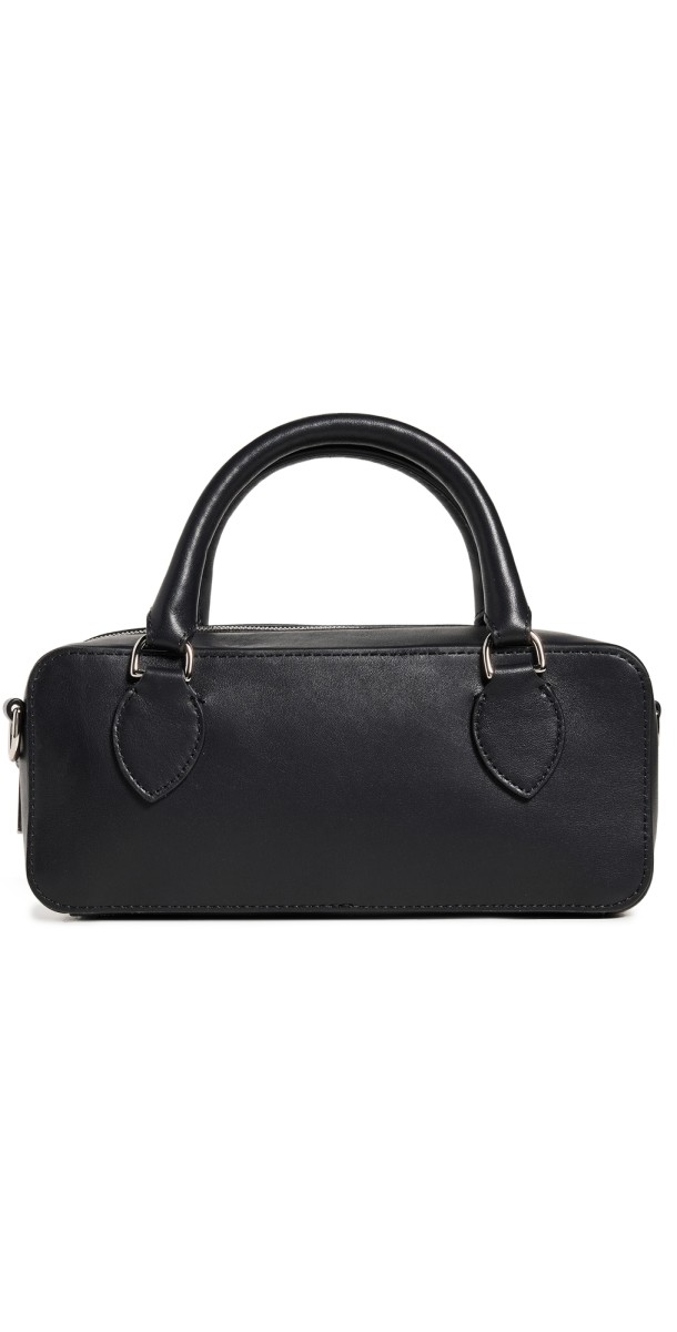 Reformation Patrizia Crossbody Bag Black Leather