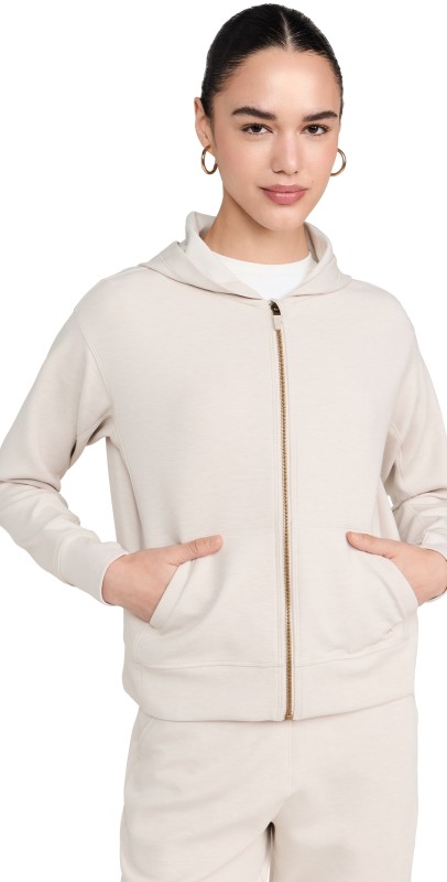 Rhone Dreamglow Full Zip Hoodie Sand