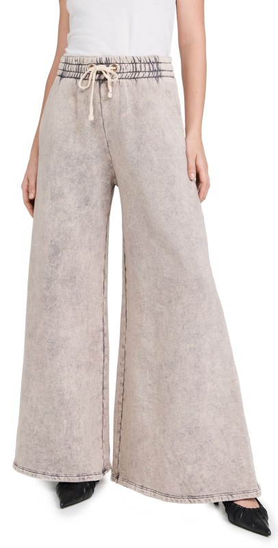 Les Tien Christine Flare Pants Dove Mineral