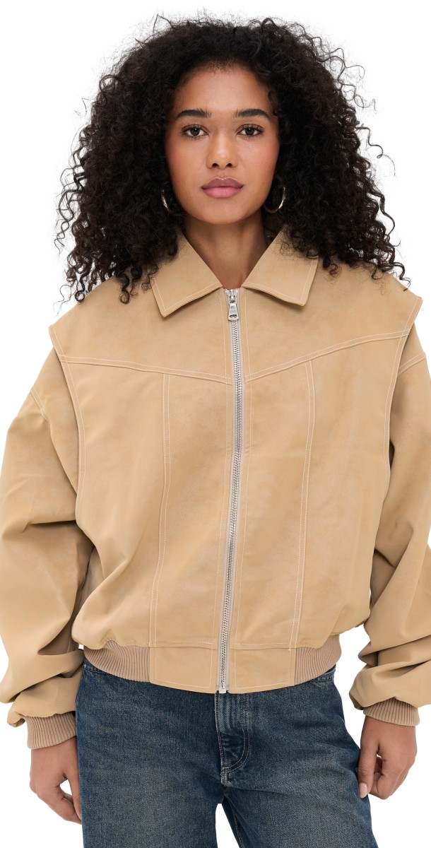 Lioness Vista Bomber Jacket Latte