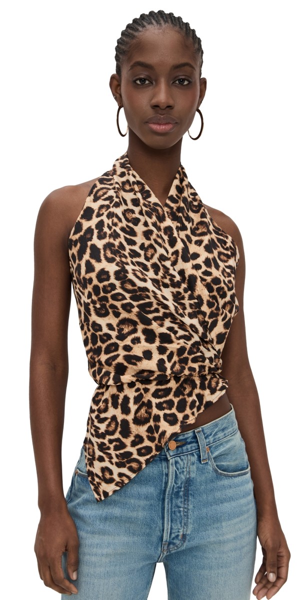 Chloe Kristyn Jackie Top Leopard