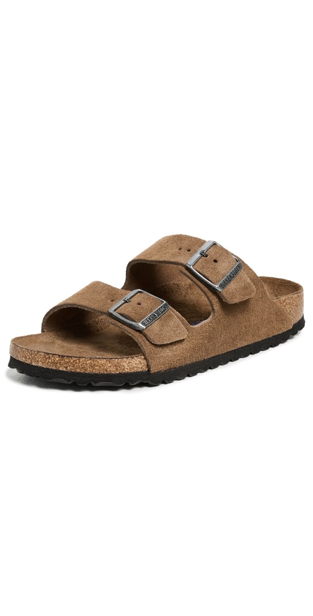 Birkenstock Arizona Soft Footbed Sandals Dark Tea