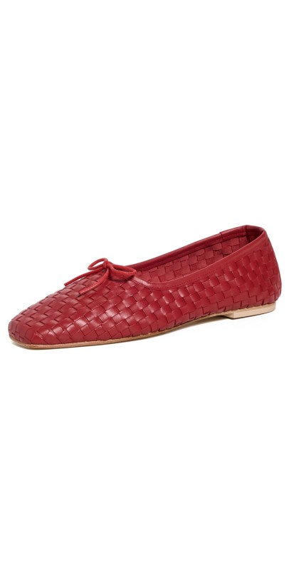 Freda Salvador Jada Flats Crimson Red