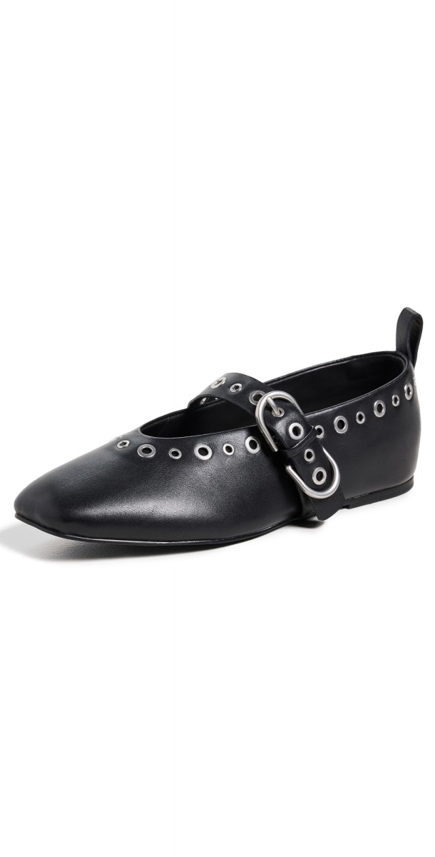 rag & bone Spire Mary Grommet Janes Blk