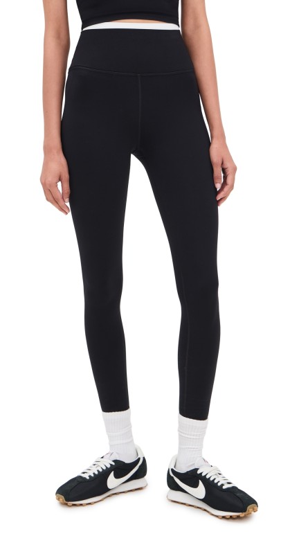 Splits59 Dual High Waist Airweight 7/8 Leggings Black/White