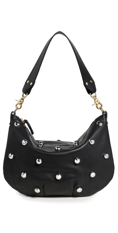 Clare V. Moyen Messenger Bag Black Naturell